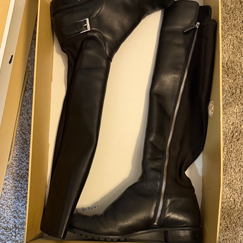 MICHAEL Michael Kors Black Knee-High Boots